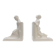 Pair Ceramic bookends by Godofridus Boonekamp for Plateelbakkerij Schoonhov