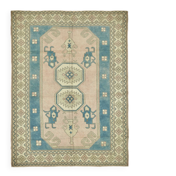 Turkish Vintage Anatolian Rug 184 cm x 255 cm