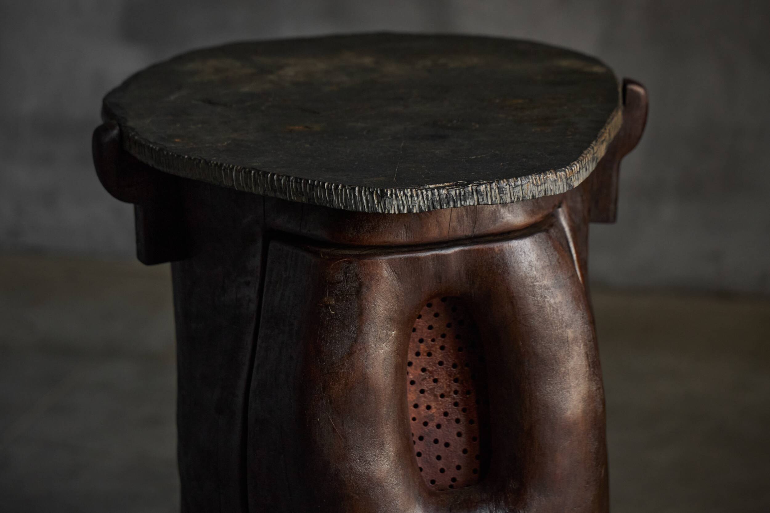 Vernacular rustic side table, France, 19th century