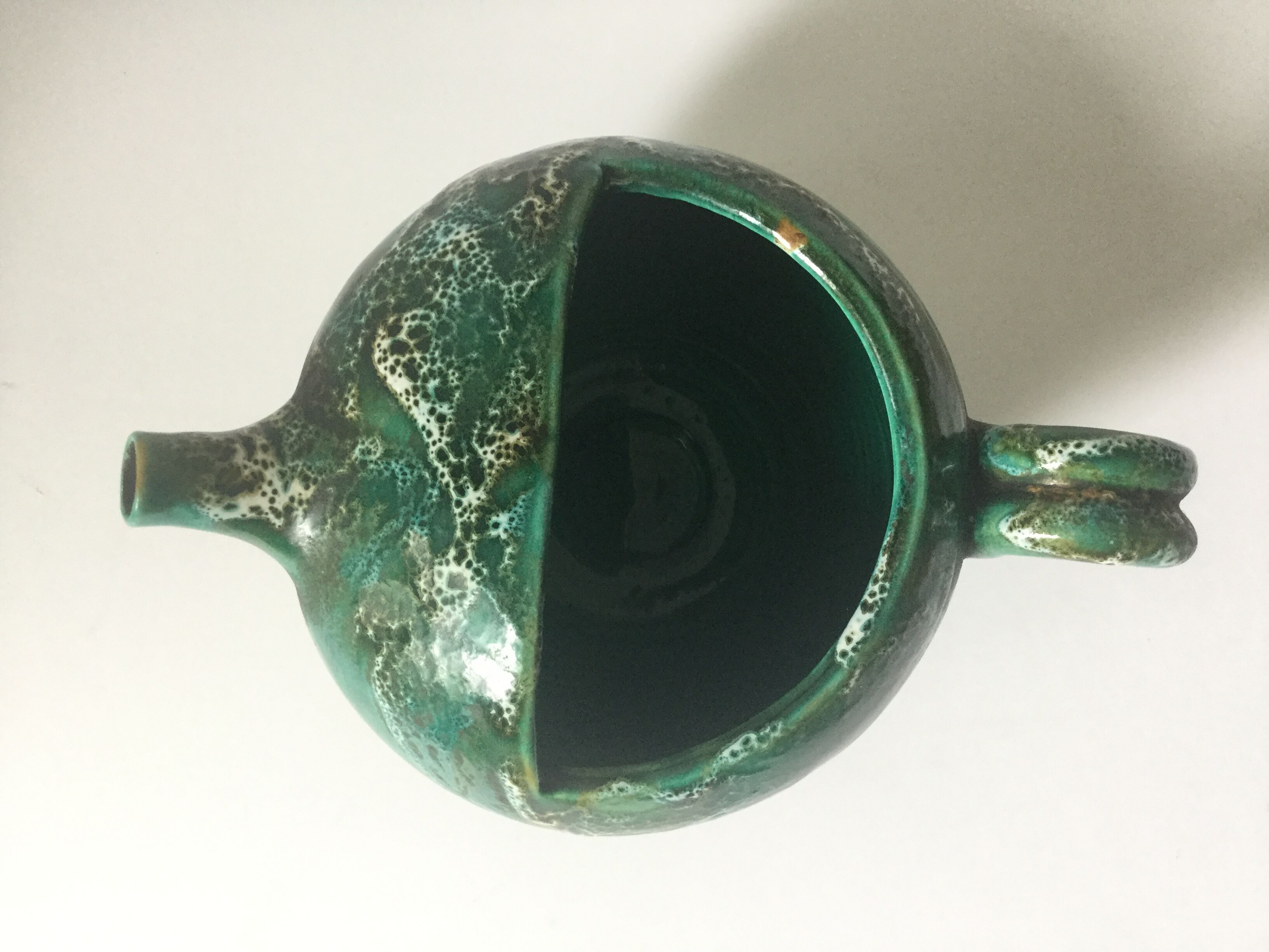 1950s ceramic pitcher Vallauris