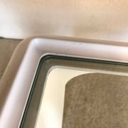 Coffee table with glass top by Peter Ghyczy for Horn Collection, 1960s