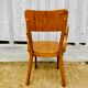 Baumann armchair curved wood armrests