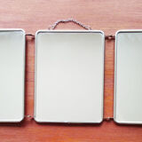 Mirror barber triptych - 60.5 x 25 cm