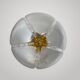 Mazzega Ceiling Lamp Sphere in Murano Glass Space Age 1970s
