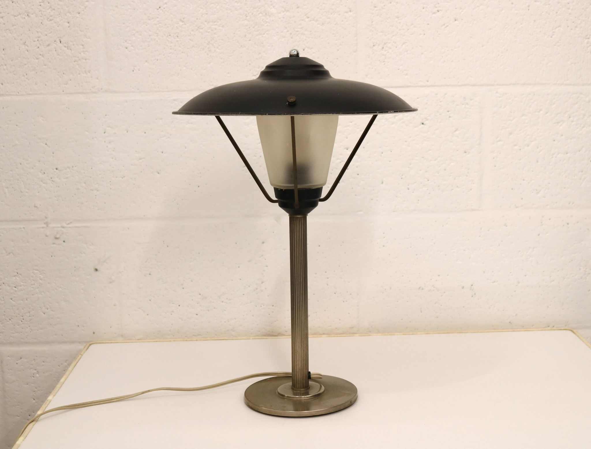 A striking modernist table lamp dating from the 1950s.