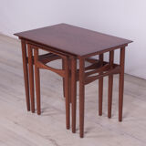 Pull out tables by Poul Hundevad for Fabian, 1960