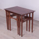 Danish nesting tables by Poul Hundevad for Fabian, 1960s, Set of 3
