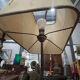 Table lamp in the Maison Charles style made of bronze featuring a horse.