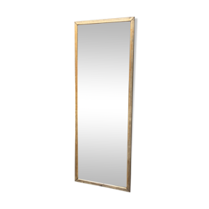 Miroir cadre bois doré