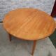 Danish oval table oval 160x120cm, 1975
