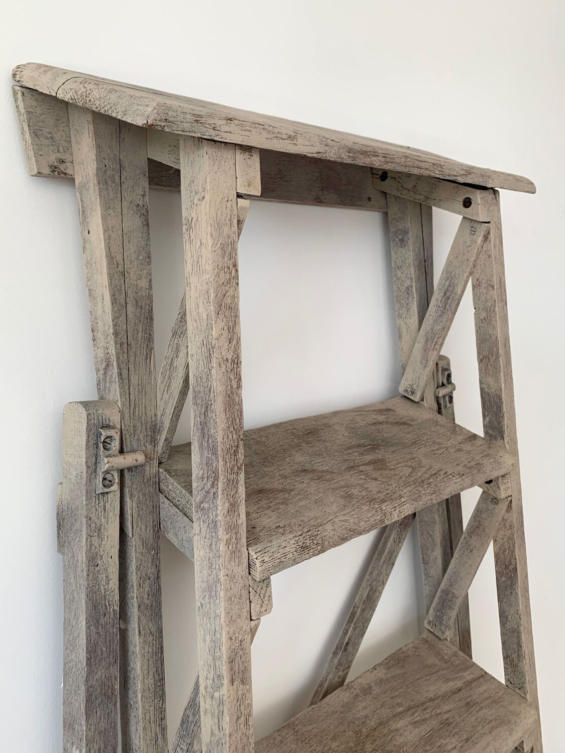 Old wooden ladder