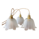 Vintage “tulip” portable lamp