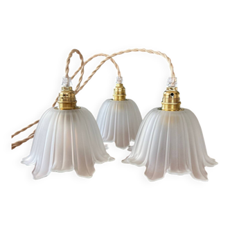 Vintage “tulip” portable lamp