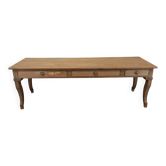 Oak farmhouse table