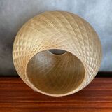 Old Scandinavian Nylon Wire Lampshade Pendant Lamp 70s Vintage