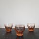 Lot de 6 petits verres rose