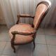 Chaise accoudoir Louis Philippe