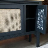 Black sideboard and canning