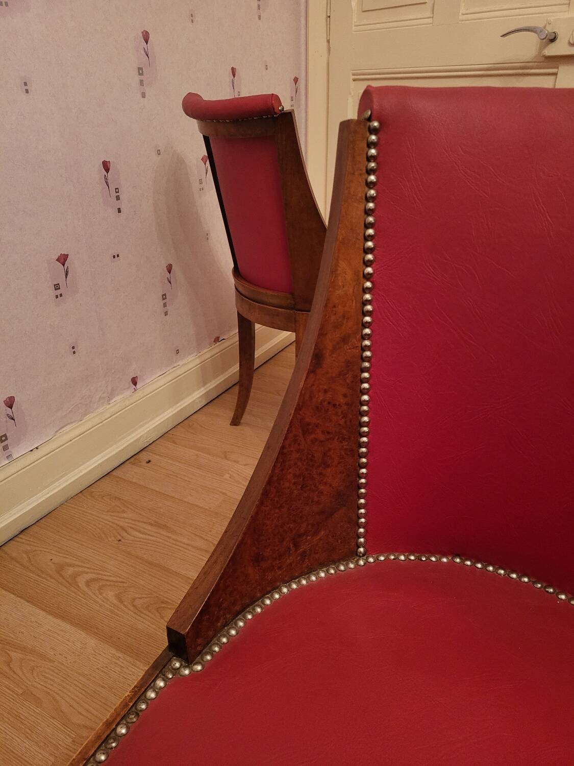 Set of 6 Art Deco chairs