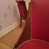 Set of 6 Art Deco chairs