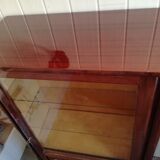 Showcase Louis XVI style mahogany
