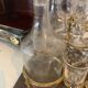 Complete liquor cellar Napoleon III Marquetry boulle Antique box