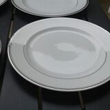 6 Porcelain plates . Limoges , Charles Ahrenfeldt
