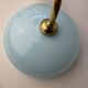 Pair of old vintage opaline sconces