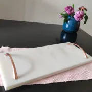 Rectangular stone or marble slab