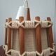 Scandinavian suspension in braided rope