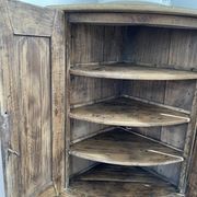 Oak corner unit