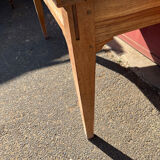 Sliding drawer farm table