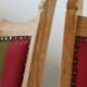 Lot of 6 Vintage Danish Brutalist Oak Dining Chairs, Henning Kjærnulf Style, 1960s