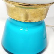 Lampe de table en cristal. Espagne, années 1950.