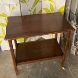 Serving trolley or mobile oak maid, mid-20th century