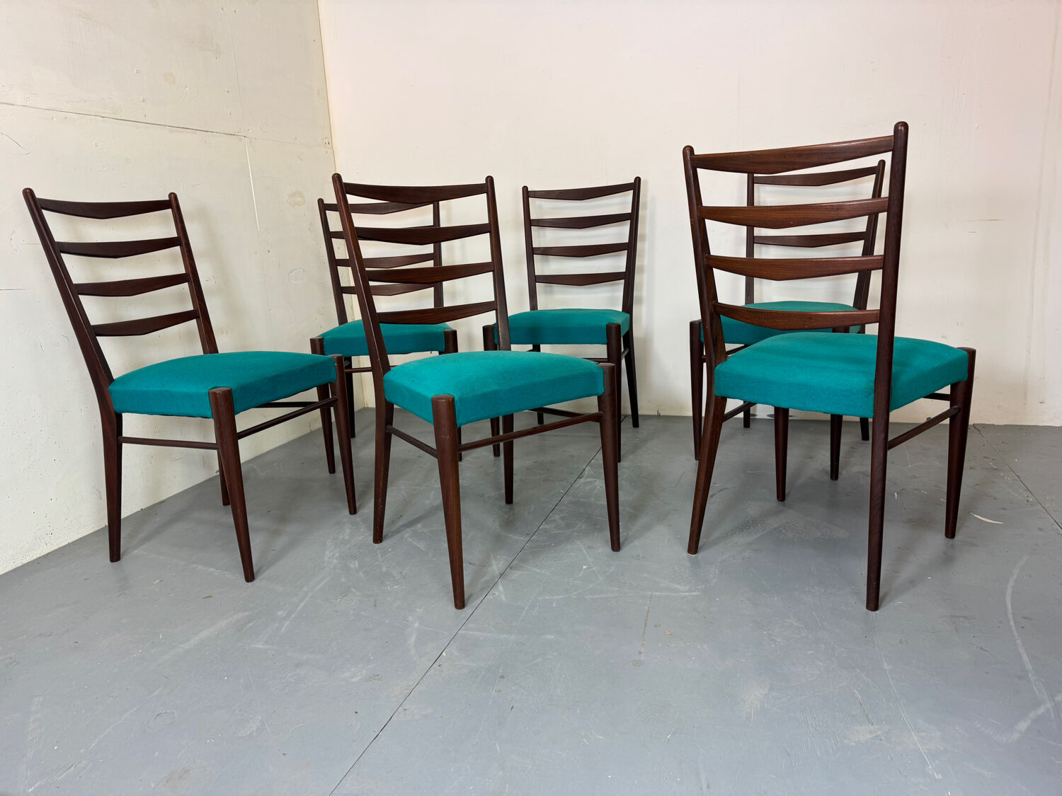 Mid Century Danish style Teak Dining Chairs by Cees Braakman for Pasto