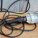 Old industrial lamp walking lighting