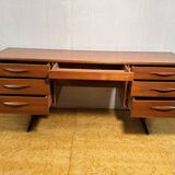 Bureau rétro vintage en teck du milieu du siècle par Austinsuite 1960