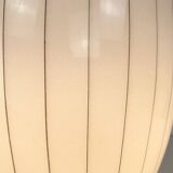 Large Murano glass table lamp with lined pattern 1950-60