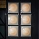 Vintage 20thc italian set of six iguzzini dada wall lights c.1970