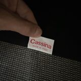 Maralunga 2-seater sofa by Cassina, designed by Vico Magistretti.