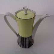 Coffee service for 6 from Vokstedt, Germany, 1950s, set of 17.