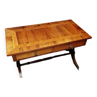 Marquetry coffee table