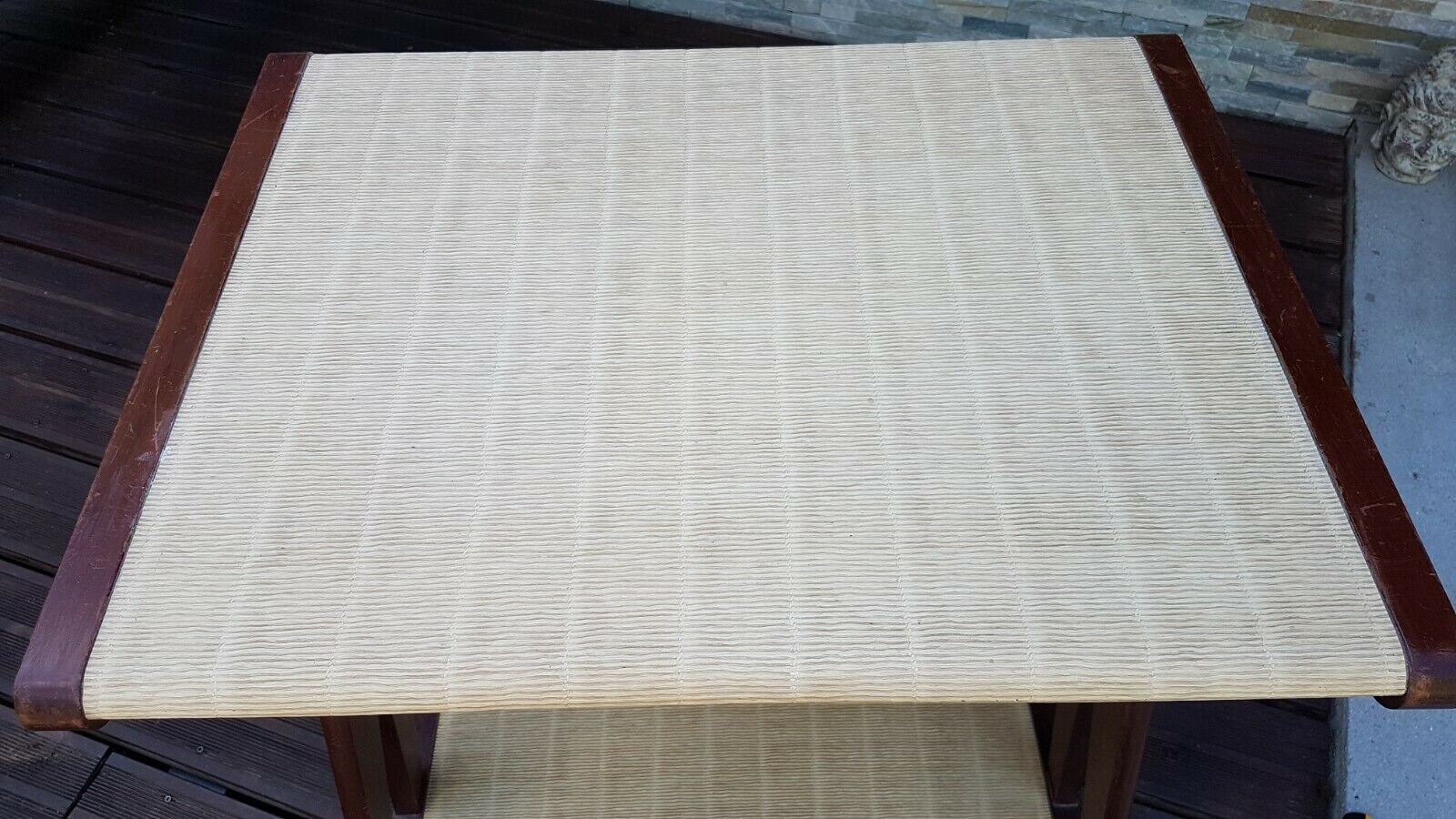 Vintage Jullian 60s wheeled dessert