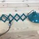 Applique accordéon Kaiser Leuchten industrielle lampe ciseaux
