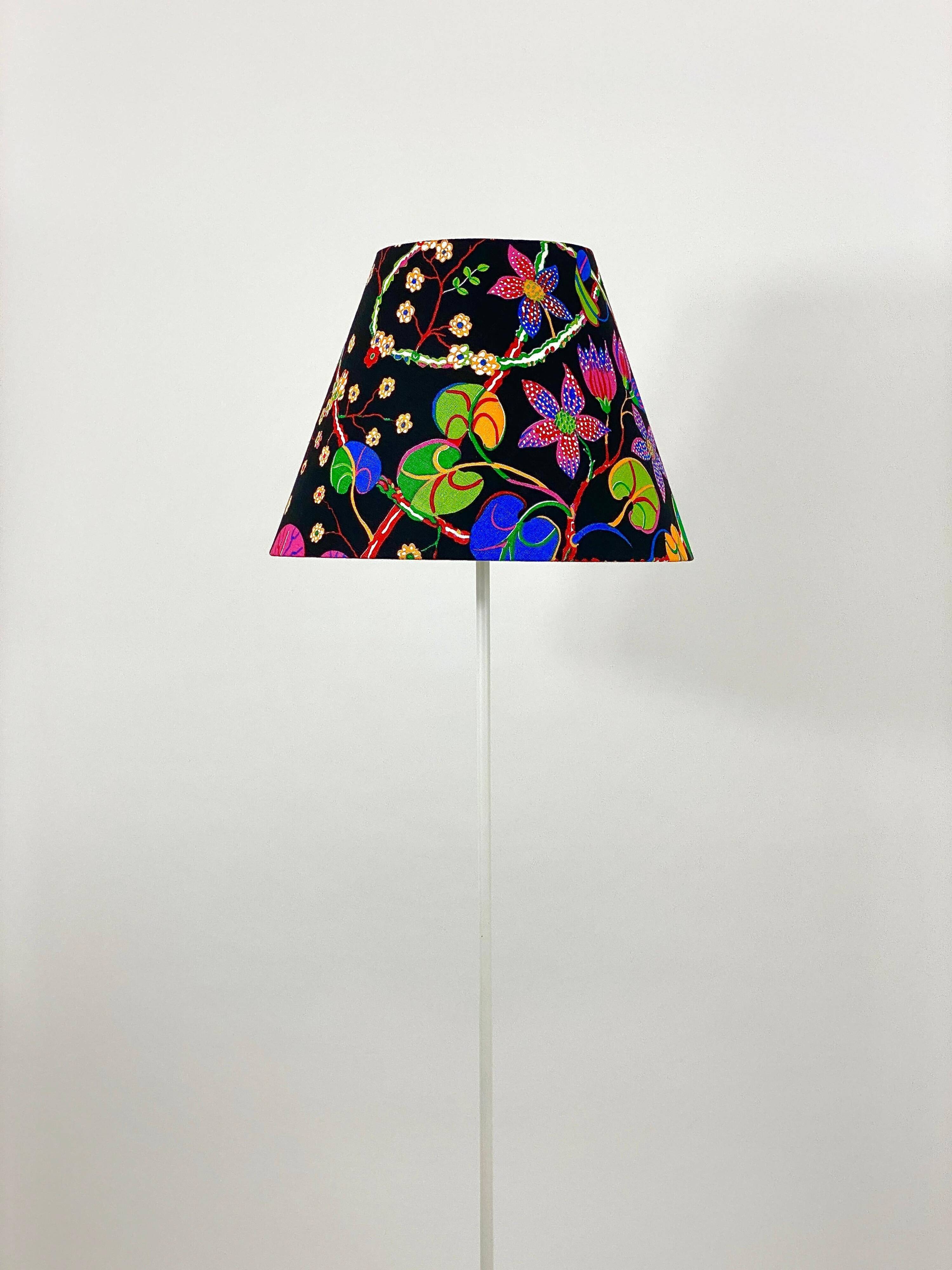 Josef Frank x J.T. Kalmar (House & Garden) Tripod floor lamp in white brass #2057