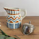Longwy teapot jug