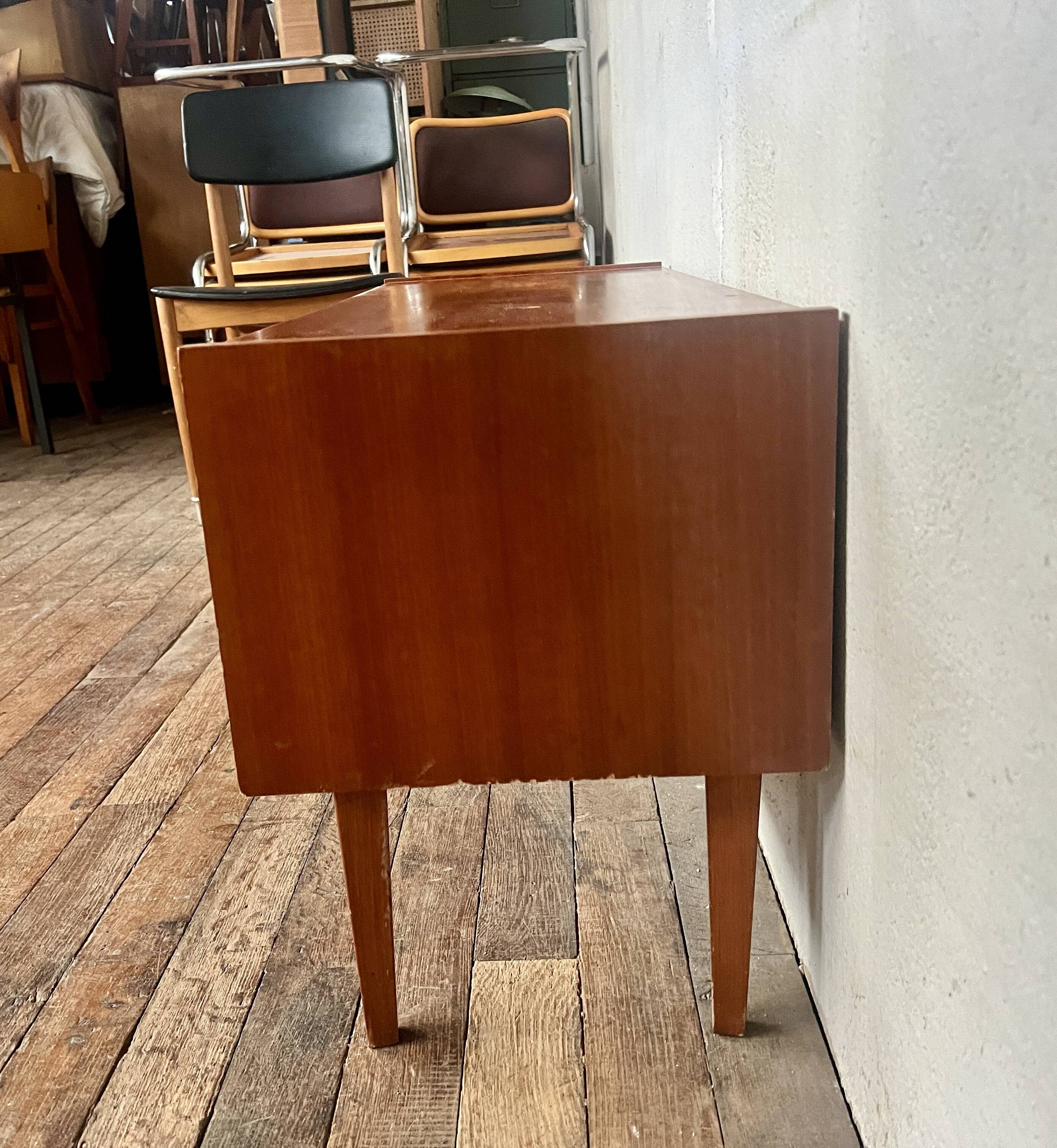 Enfilade / Meuble TV scandinave en teck 1960