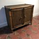 Vintage rattan buffet 1970