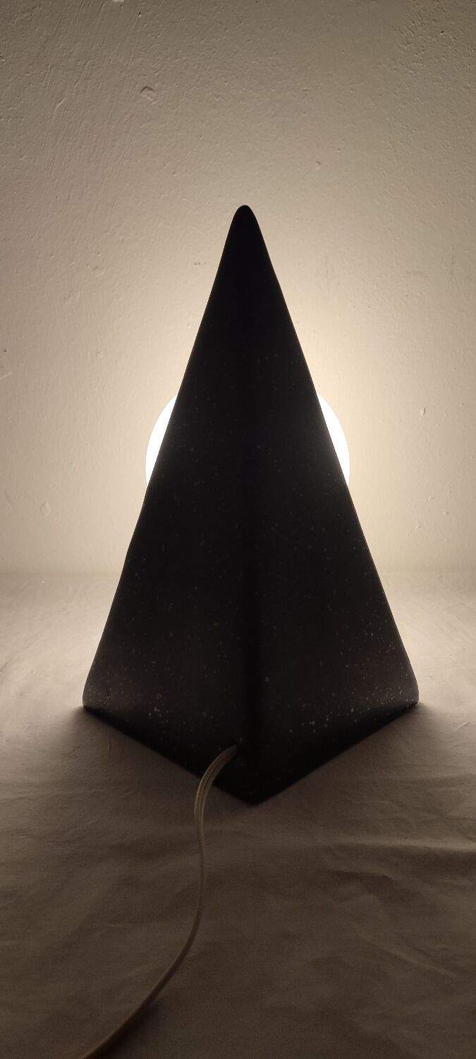 Ceramic table lamp. Spain, 1970s.